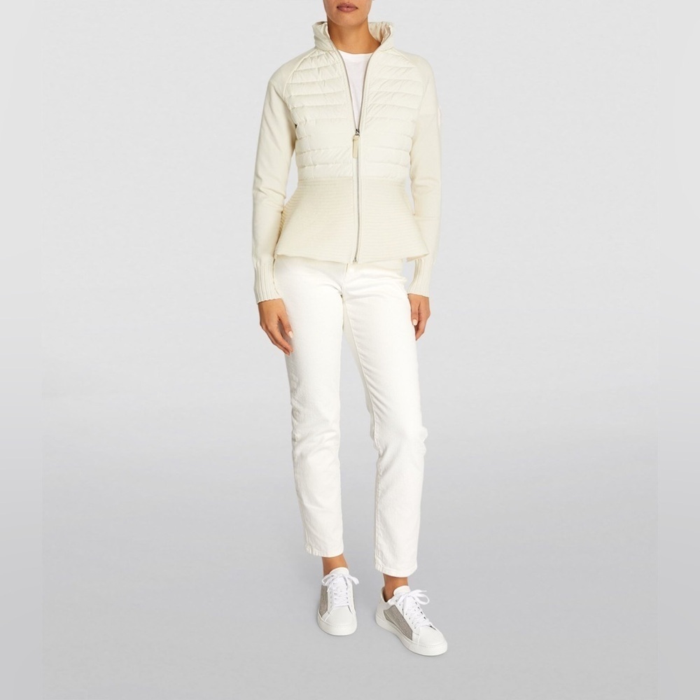 MACKAGE Down-Filled Joy Cream Duck Down Wool Jacket Size Small NWT